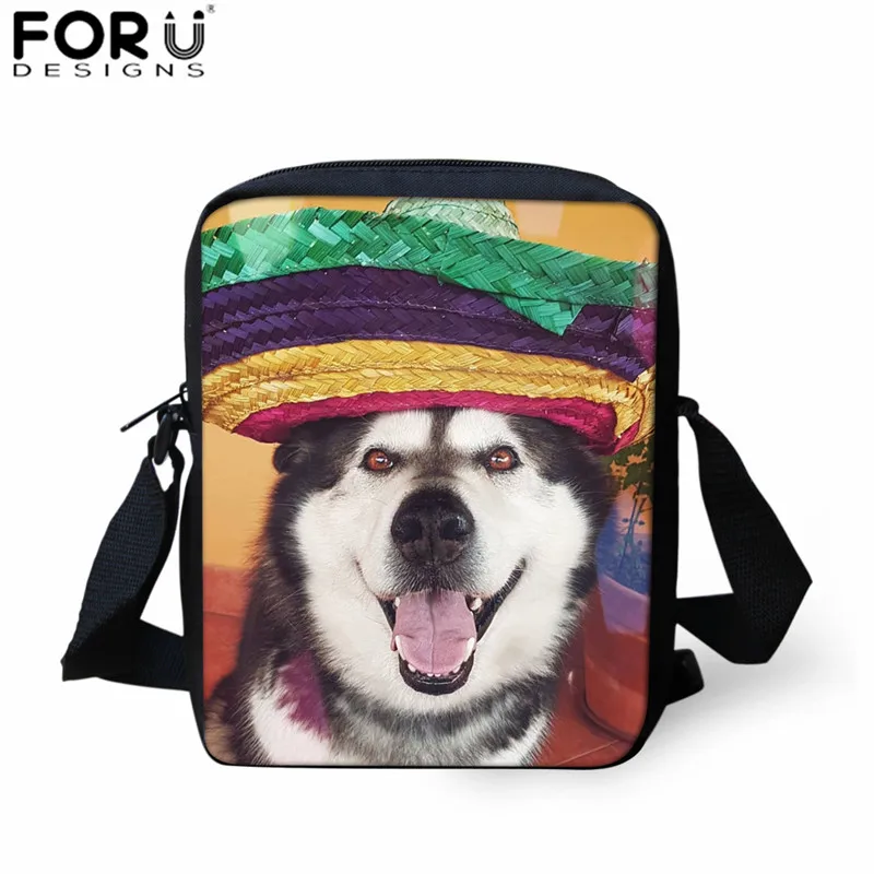 FORUDESIGNS/школьные сумки для мальчиков-подростков; рюкзак с принтом Alaskan Malamute; Детский Школьный набор; детские сумки для книг; сумка на плечо - Цвет: L5221E