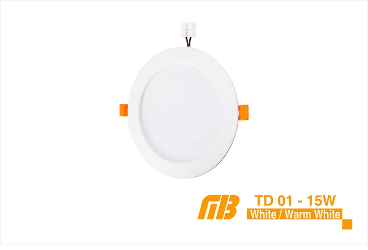 [MingBen] LED Downlight Panel Aluminum Ceiling light 3W 5W 7W 9W 12W 15W 18W 220V Downlight Warm White Cold White Lamp For Foyer