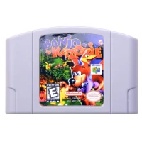 N64Game Banjo Kazooie Video font b Game b font Cartridge font b Console b font Card