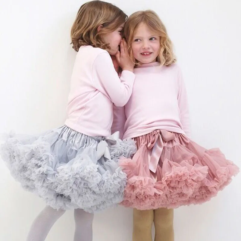 Roupas de Verão para as Meninas Saia do Bebê Crianças Menina Elegante Saia Princesa Tutu Bolo 2020 2 Cheap Saias