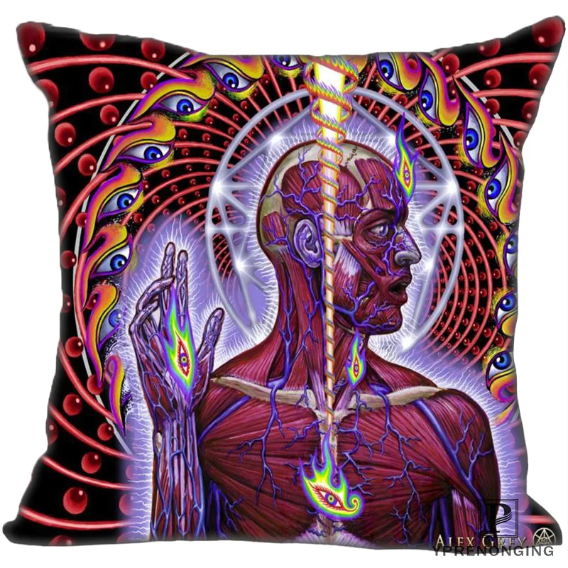 Best Custom Alex Grey Blessing (2) Наволочка на подушку спальня домашний квадратный наволочка