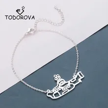 Todorova браслеты из нержавеющей стали для подводной лодки для женщин повседневные ювелирные изделия Морской морской подводной лодки Шарм браслет Femme вечерние подарок