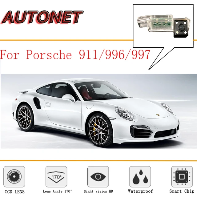Autonet Rear View Camera For Porsche 911 996 997 991 Ccd Autonet Rear View Camera For Porsche 911 996 997 991 Ccd Night Vision Reverse Backup License Plate