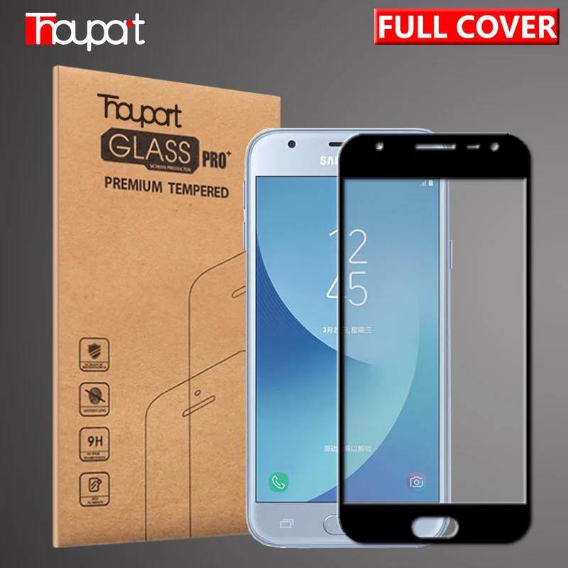 

Thouport Full Glass For Samsung J3 2017 Screen Protector Tempered Glass For Samsung Galaxy J3 2017 J330F Protective Film SM J330