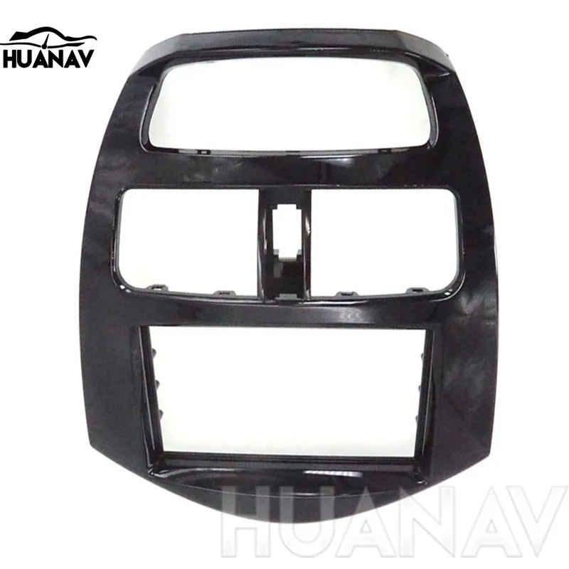 HUANAV автомобилей Радио Стерео место установки адаптер панель для 2013- Chevrolet Spark(M300) черный радио рамы аудио фасции