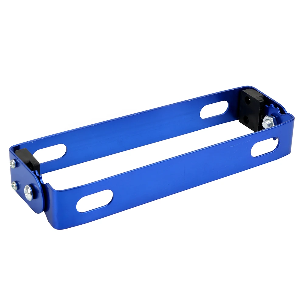 LEEPEE License Plate Bracket Universal Adjustable Motorcycle Accessories 4 Colors Motorcycle Retrofit License Plate Frame