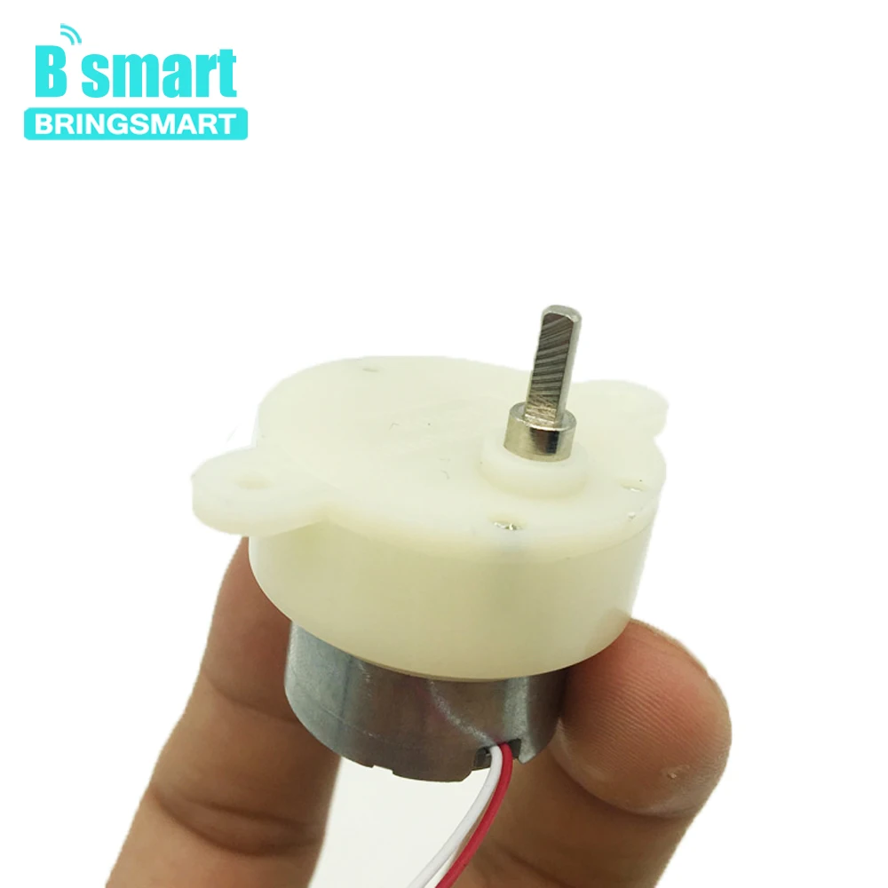 Bringsmart 300 низкоскоростной регулируемый 12 об/мин 3 В постоянного тока мини мотор