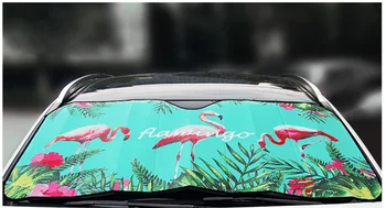 

Cartoon Car Front Window Sunshade Auto Car Front Windscreen Solar Shade Sunshade Windshield Cover Car Protective Barrier