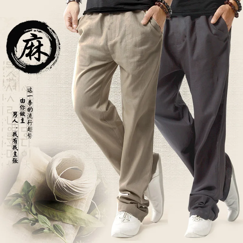 Harajuku High quality Healthy Linen Pants Men 2020 Summer Breathable Loose Flax Trousers Male Boys Hemp Cotton Casual Pants Harajuku High quality Healthy Linen Pants Men 2020 Summer Breathable Loose Flax Trousers Male Boys Hemp Cotton Casual Pants