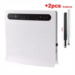 (+ 2 шт. Телевизионные антенны) открыл Huawei b593 b593u-12 4 г LTE 100 Мбит/с CPE Wi-Fi роутера