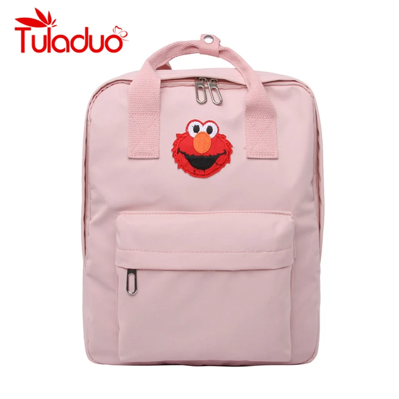 

New 2019 Women Backpacks Canvas Cute Pattern School Bags For Teenager Girls High Quality Travel Shoulder Female Rucksack Mochlia