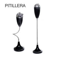 PITILLERA, Cenicero de suelo alto, ceniceros Vintage de pie con tapa, Cenicero grande sin Metal para doblar, juego de mesa de baño