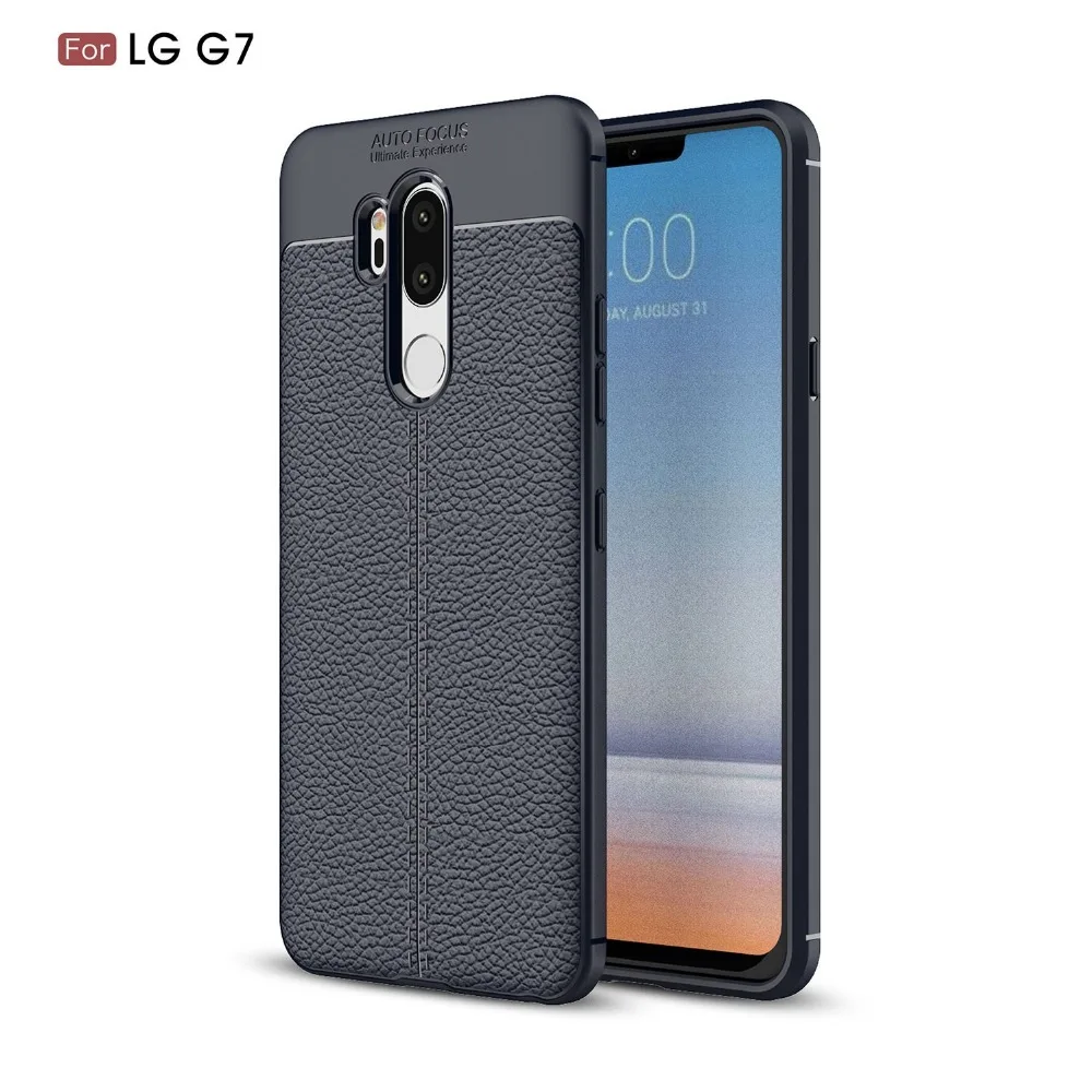 1 шт./лот Бесплатная доставка Новый мягкий чехол из ТПУ Lichee для LG G7 V30S|Бамперы| |