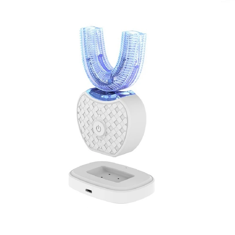 

360 Degrees Sonic Automatic Electric Toothbrush USB Portable Ultrasonic Vibration Teeth Whitening Beauty Instrument