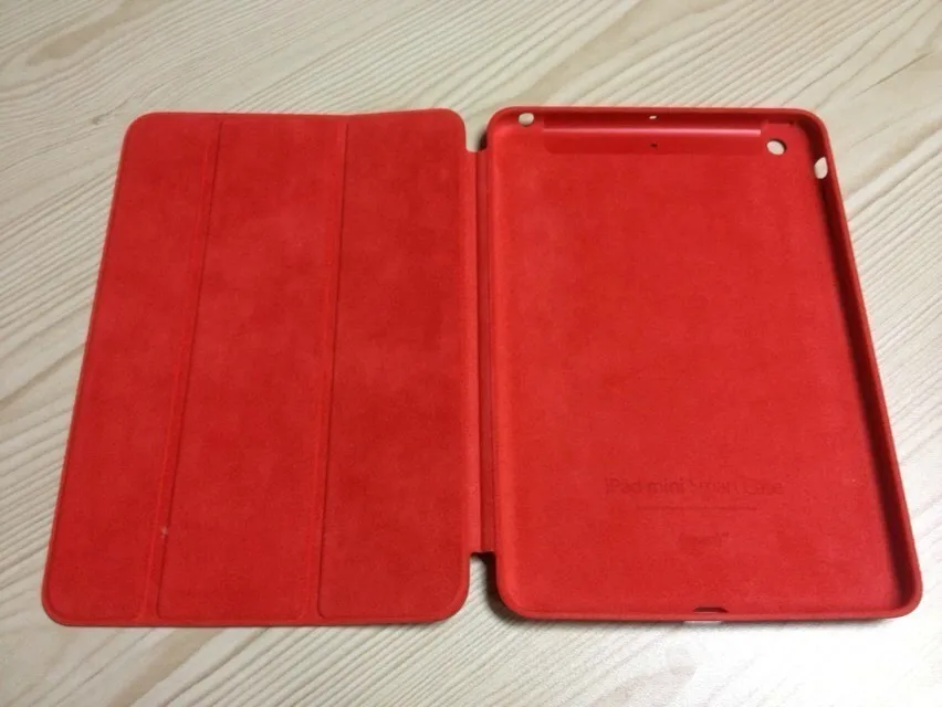Genuine Leather Flip Smart Case Cover For Apple iPad Mini 2 With Retina Display 
