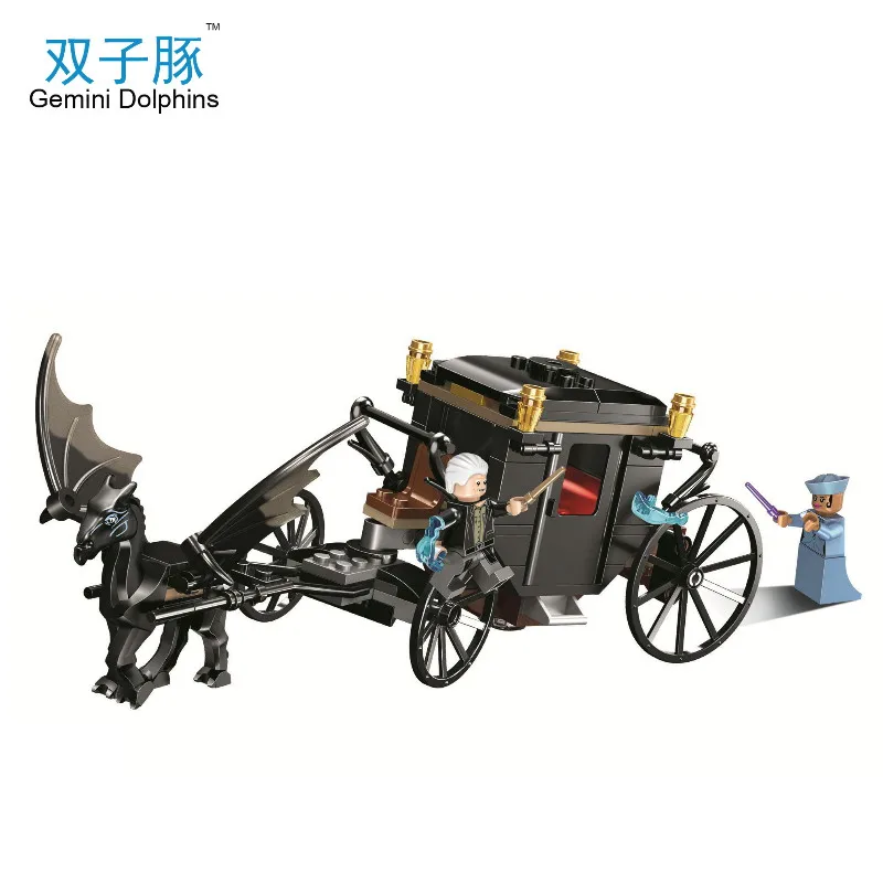 144 шт. строительные блоки Harri Movie poter Grindelwald совместимые с Legoings 75951 игрушки для детей