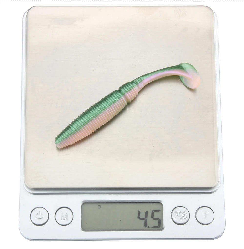 New Fishing Lure Soft Spinpoler Brand Easy Shiner 4.5g9cm Winter Fishing Wobblers Plastics Silicone Baits Pesca Iscas Tackle  (4)