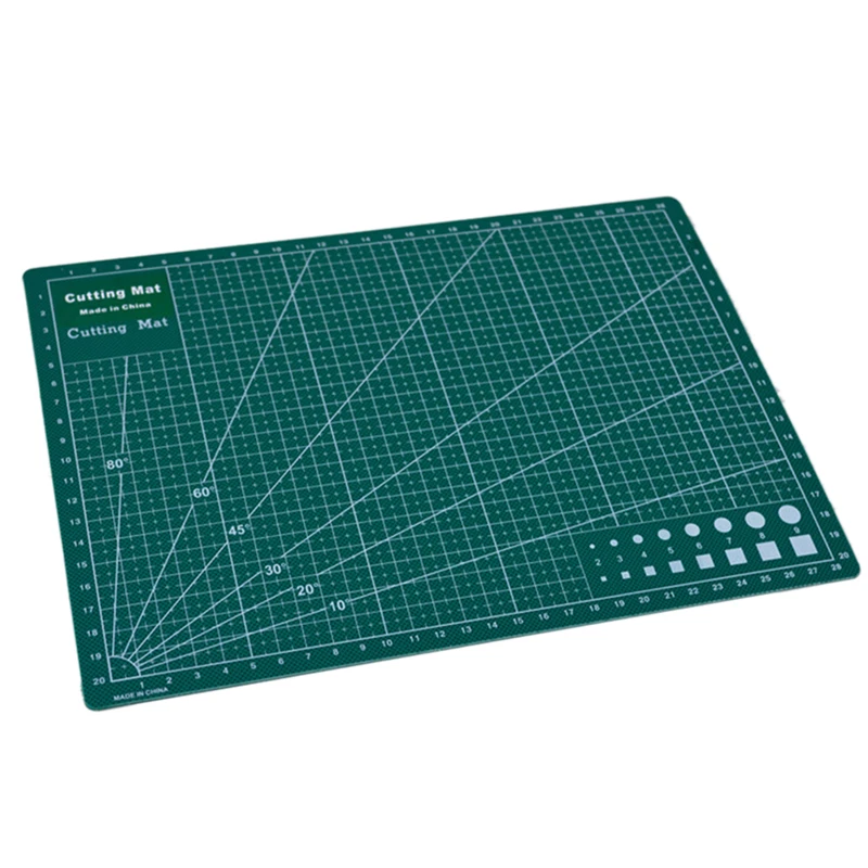 22 x 30cm PVC Cutting Mat A4 Durable Self healing Cut Pad Patchwork
