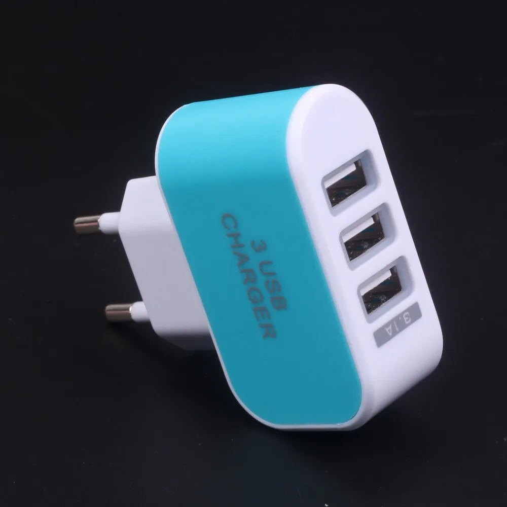 5 V 3.1A العالمي شاحن USB للسفر محول جدار المحمولة الاتحاد الأوروبي التوصيل الهاتف المحمول الذكية شاحن آيفون سامسونج LG HTC هواوي
