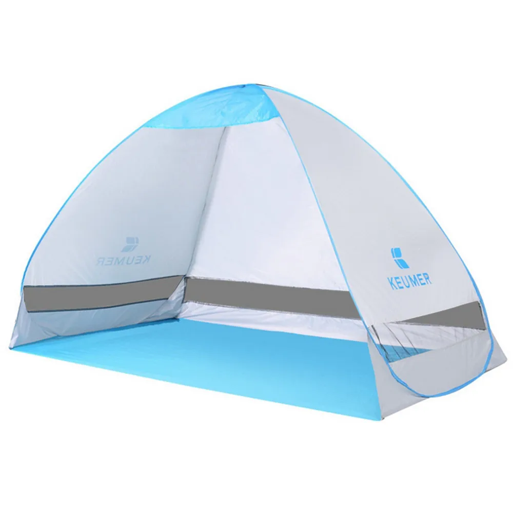 

Outdoo Automatic Pop up Instant Portable Beach Tent 2-3 Person UV Protection Folding Shade Sun Shelters Lightweight Hiking Camp