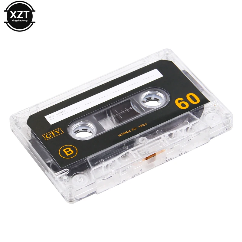 1 шт. стандартная кассета пустая лента 60 минут аудио запись для речевого музыкального плеера Универсальный