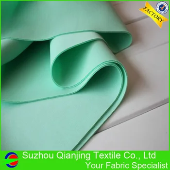 

2019 Hot Sale Cheap Spandex Drapery Mint Green Neoprene Clothing Fabric