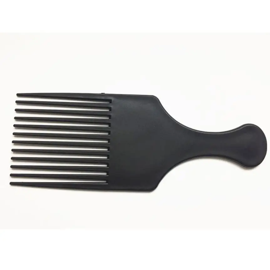 

1PCS Plastic Haair Comb Curly Hair Brush Salon Hairdressing Styling Long Tooth Styling Pick 2U1103