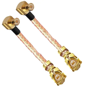 

100pcs IPX U.FL IPEX to MCX Right Angle Male Plug RF pigtail Antenna RG178 cable 5/10/15/20/25/30/50cm