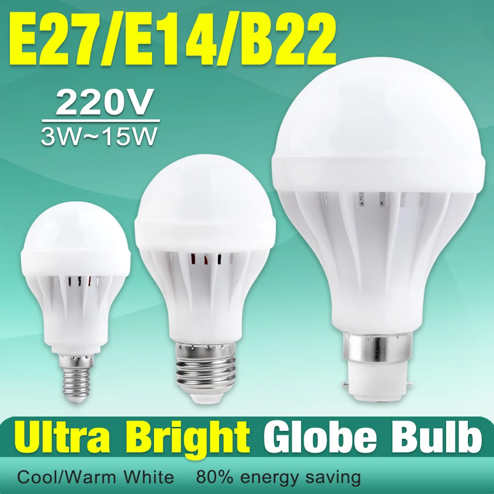 Tsleen светодиодный E14 Светодиодный светильник e27 светодиодный лампы переменного тока 220 В 3 Вт 5 Вт 7 Вт 9 Вт 12 вт лампада светодиодный прожектор
