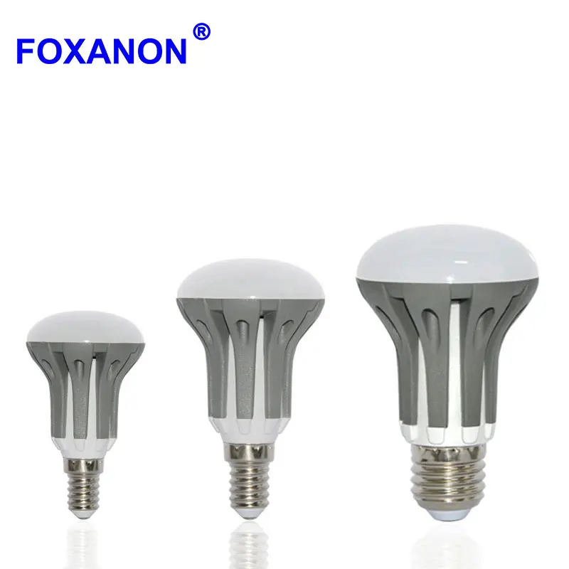 

Foxanon Brand E14 E27 Dimmable 3W 5W 7W 220V Led Lights Ball Bulb 2835 5730 5630 SMD Candle lamps Lighting R39 R50 R63 1pcs/lot