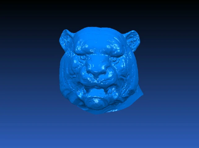 

3D model for cnc machine in STL format 4 axis relief/computer sculpture Tiger head