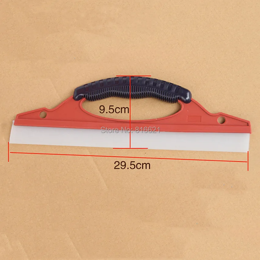 Qili qg-17 D Форма воды Скребки Гибкая стеклоочиститель пластина скребок автомобиль виниловая Плёнки упаковка скрести Инструменты