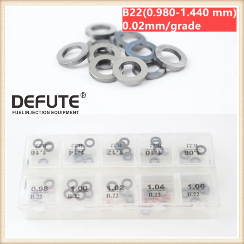 

Adjusting Shim B22 Common Rail Injector Adjustment Shim Kits B22 Gasket Washer B22 Injector Repair Shim