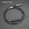 TRANSCTEGO 3.5mm Jack DIY Earphone Audio Cable Controller Repair Replacement Headphone 18 Copper Core Wire ► Photo 1/6
