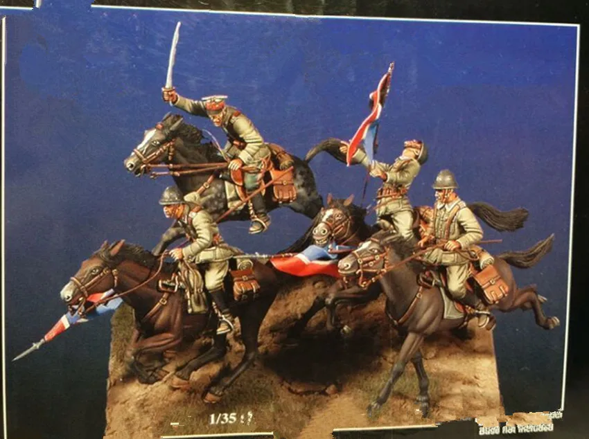 1/35 Resin Figure Model Kit Unassambled Unpainted 23