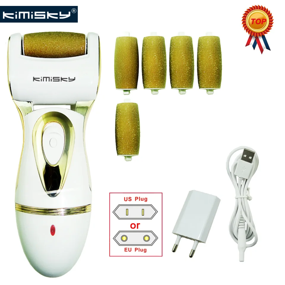 KIMISKY Luxury Electric Pedicure Tools Foot File Electric PK Scholls File Foot Callus Remover