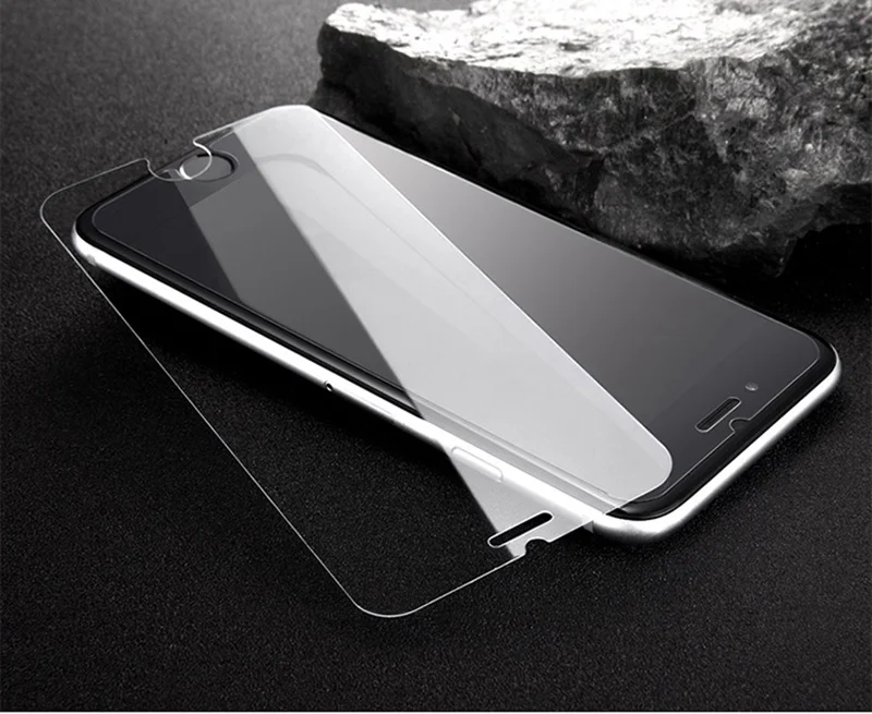 TOMKAS For iPhone 7 Plus Glass Tempered Scratch Proof Screen Protector For Apple iPhone 5 5S SE 6 6S 8 Plus iPhone X 10 Glass