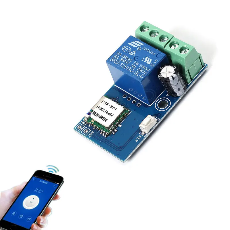 Remote Control Monday Monday Kids DC 12V Wireless Wifi Relay Switch Module Mobile Phone ...