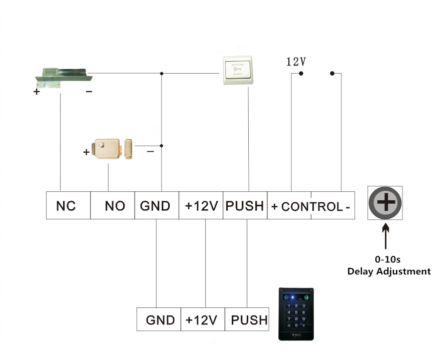 Профессиональный контроль доступа Лер шасси печатная плата Универсальный DC12V 3A 5A RFID дверной замок система контроля доступа UPS источник питания