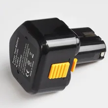 Bloco recarregável da pilha da bateria de 9.6 v 3000mah ni-mh para a chave de fenda elétrica sem fio eb912s eb914 eb914s eb924 da broca de hitachi
