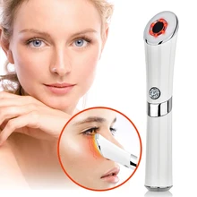 Facial Eye Ion Massager Face Lifting Anti Wrinkle Machine Skin Tightening Rejuvenation Anti Aging Device Beauty Instrument sonic hot cold vibrating massager hammer usb beauty machine face lifting skin tightening wrinkle remover anti aging apparatus