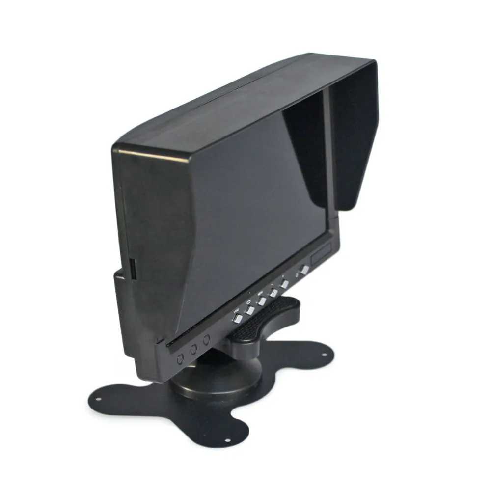 DIYSECUR AHD 800x480 7 дюймов TFT ЖК монитор автомобиля заднего вида Поддержка 1080P камера с