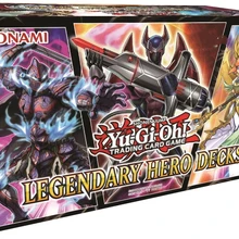 Yugioh карточка английская Подлинная TCG Legendary Hero Подарочная коробка коллекционные карточки для фанатов праздничный подарок
