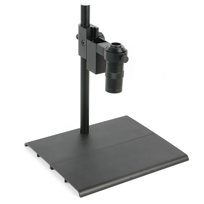  2019  40mm Adjustment Lens Holder Aluminum Alloy Industrial Digital Microscope Camera Table Stand F