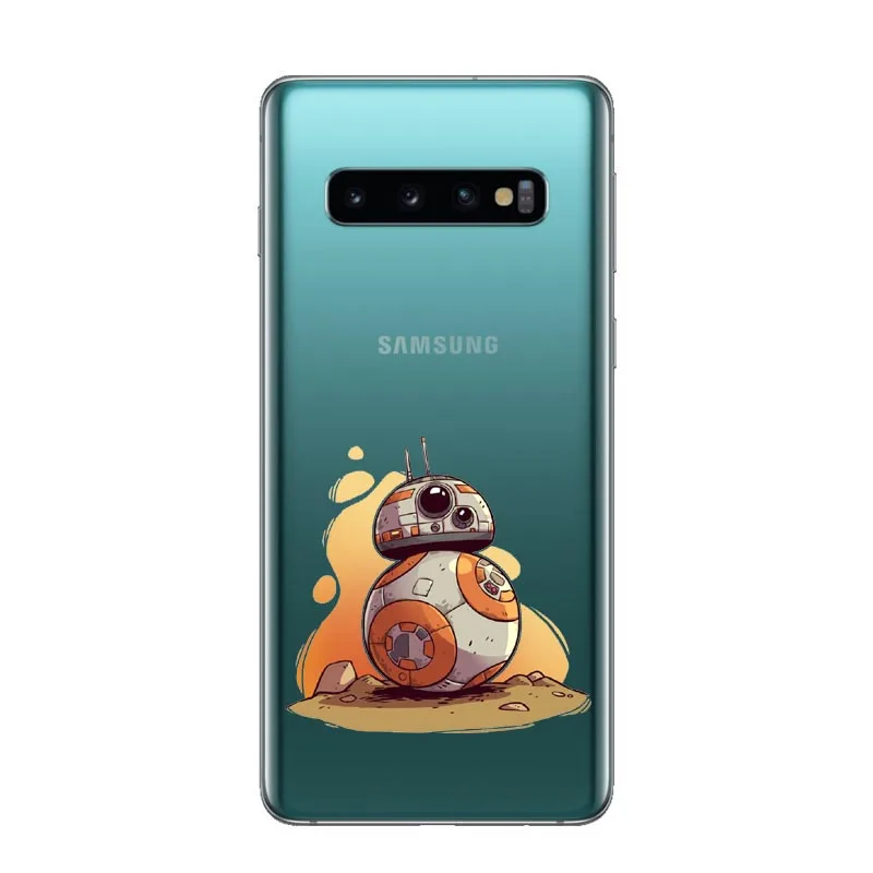 Милый модный мягкий чехол с рисунком из мультфильма Звездные войны для Samsung Galaxy J3