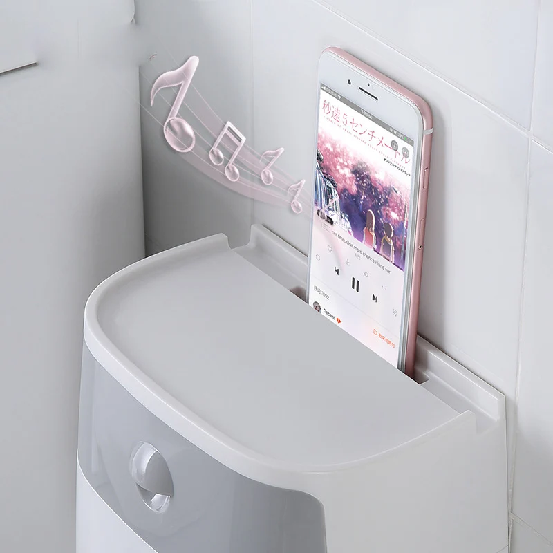 Wall Mounted Bathroom Toilet Waterproof Tissue Box with Drawer Plastic Multifold Paper Towels Holder Storage Box Product Wall Mounted Bathroom Toilet Waterproof Tissue Box with Drawer Plastic Multifold Paper Towels Holder Storage Box Product