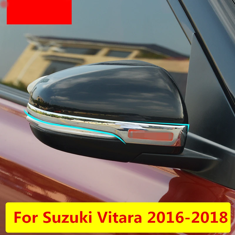 Для Suzuki Vitara 2016-2018 автомобильное внешнее зеркало заднего вида с блестками