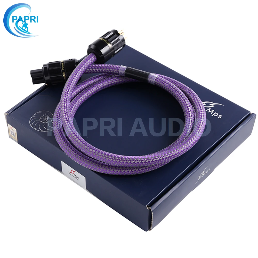 PAPRI MPS SGP-148AC 6N OCC 99.99997% монокристалл меди 5-core 2.0MM2 AWG14 для аудиопроигрыватель DCA лампового усилителя