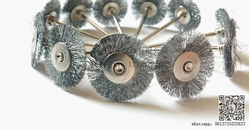 

200Pcs Dremel Accessories 25*35mm Carbon Steel Brush Dremel Wire Wheel Brushes For Grinder Rotary Tool Mini Drill Polishing