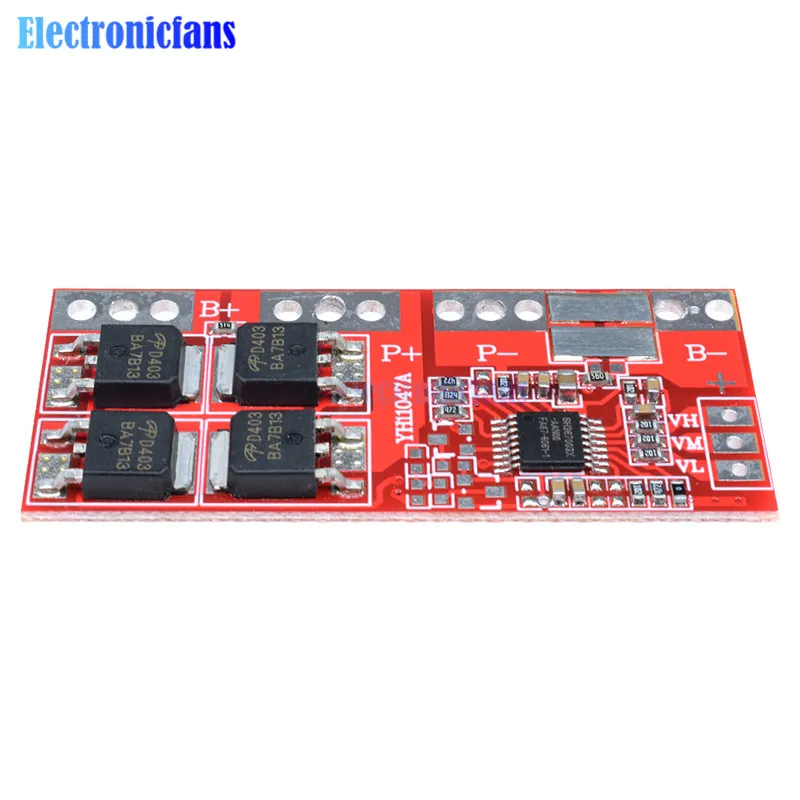 3S 30A Макс. 12,6 в литий-ионный аккумулятор 18650 зарядное устройство плата PCB BMS модуль короткого замыкания защита от перегрузки по току